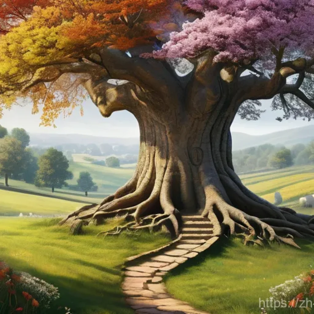 기독교 교단별 특징 - **Prompt:** A visually rich and symbolic illustration of the diverse paths within Christianity. In t...