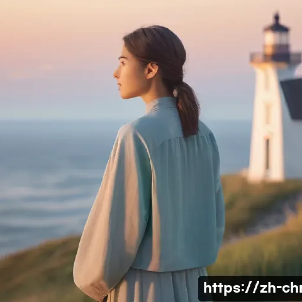 기독교와 사회적 영향 - **Inner Light and Serenity:** A young adult, with a serene and contemplative expression, stands in a...