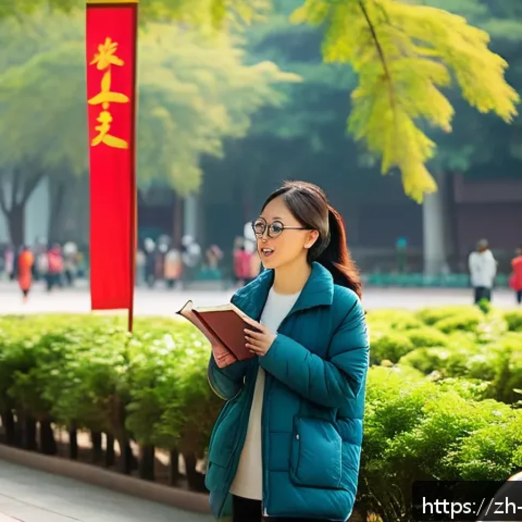 기독교와 현장 선교 - A vibrant outdoor street preaching scene in a modern Chinese city park during daytime, featuring a d...