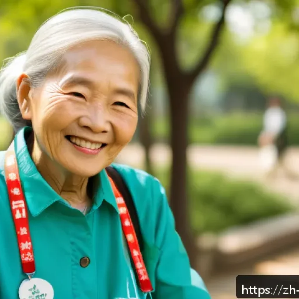 기독교와 재능 기부 - A compassionate community volunteer in casual professional attire, smiling warmly while helping elde...